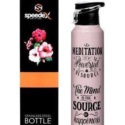 Speedex Multicoloured & Multicoloured Single Stainless Steel Printed Single Wall Vacuum Water Bottle-image-58
