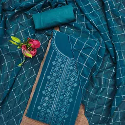 Maroosh Embellished Unstitched Dress Material-image-71