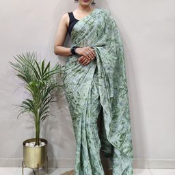 Anouk Rustic Poly Chiffon Ready to Wear Saree-43