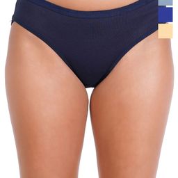 Liigne Pack Of 4 Mid Rise Basic Briefs VCPC2050-XS-image-84
