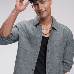 HIGHLANDER Men Comfort Opaque Casual Shirt-image-73