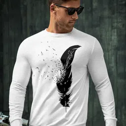 Triptee Men Graphic Printed Round Neck Cotton Sweatshirt-picture-37