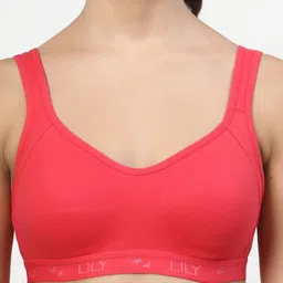 LILY Strops555 Pack Of 3 Full Coverage Medium Support Sports Bra image 2
