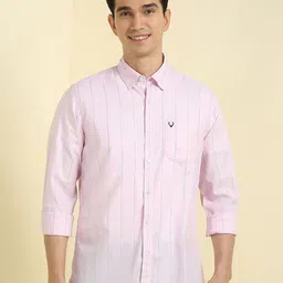 Allen Solly Striped Button-Down Collar Full Sleeves Shirt-image-60