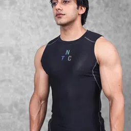 New Theory Critical Compression Tank Top- Black NTC01CCTT01-B-S-picture-21