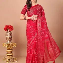 Mitera Bandhani Saree-picture-54