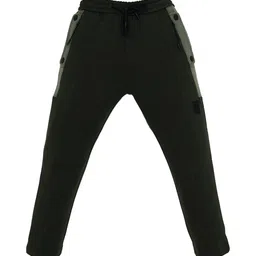 Status Quo Boys Colourblocked Mid-Rise Track Pants-image-28