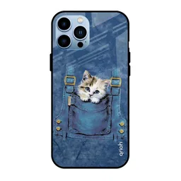 QRIOH Quirky Printed iPhone 13 Pro Back Case Mobile Accessories-35