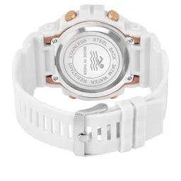 Hala Men Solid Round Tang Regular Digital Watch-HL76-G image 4