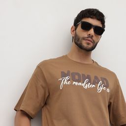 The Roadster Life Co. Printed Pure Cotton Relaxed Fit T-shirt-picture-48