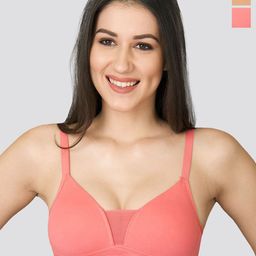 K LINGERIE Women Cotton Medium Coverage Lightly Padded T-shirt Bra-27