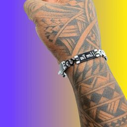 Dynamic Retail Global Silver Stainless Steel Bracelet-image-16