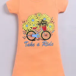 Todd N Teen Girls Printed Nightdress-image-93