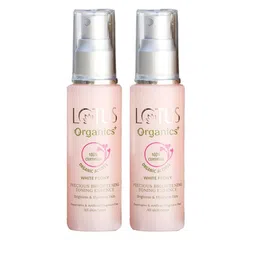 Lotus Organics+ Set Of 2 Precious Brightening Toning Essence With White Peony-50ml Each-17