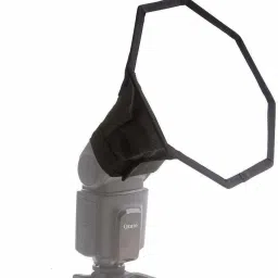 ALFASIYA 8-inch Universal Collapsible Octagon Studio Softbox Flash Diffuser for Cameras FLASH Diffuser-12