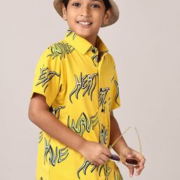 V-Mart Boys Opaque Printed Casual Shirt-picture-15