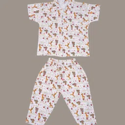 Yellow Bee Boys Printed Night suit-image-84