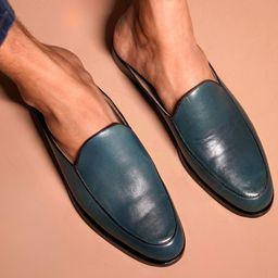 Dmodot Hoffler Cobalto Men Leather Espadrilles Shoes-image-53