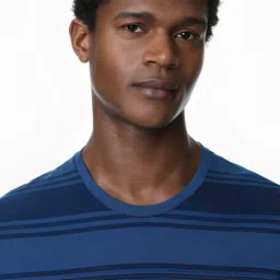 Marks & Spencer Men Striped Pockets T-shirt-image-63