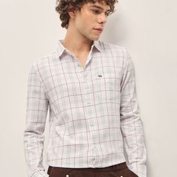 THE BEAR HOUSE Men Slim Fit Checked Casual Shirt-image-20