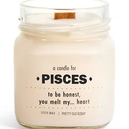 Aromatic Fables White Pisces Astrology Jar Candle-image-73
