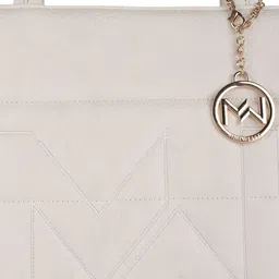 MINI WESST PU Structured Tote Bag image 3