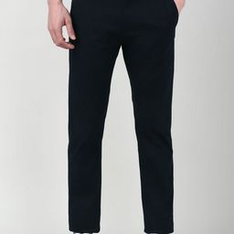 Peter England Casuals Men Slim Fit Casual Trousers-picture-31
