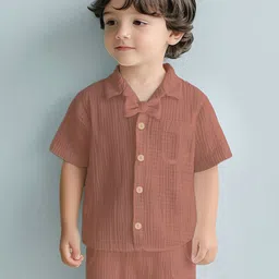 Kidbea Kids Shirt With Shorts Clothing Set-image-8