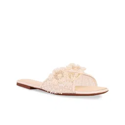 CAI Women Embellished Open Toe Flats-picture-2