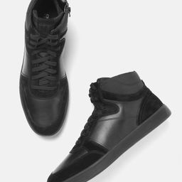 Geox Men U Avola B Leather Sneakers-image-8
