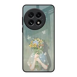 QRIOH Floral Printed OnePlus 13 Back Case Mobile Accessories-80