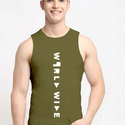 Friskers Printed Pure Cotton Sleeveless Gym Vests AE467-34-image-11