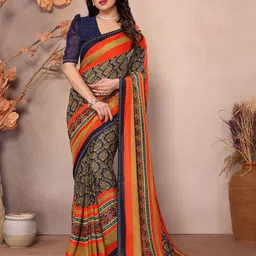 Moda Rapido Ethnic Motifs Printed Saree-image-93