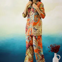 FLAVIA CREATION Women Printed Co-Ords Set-picture-15