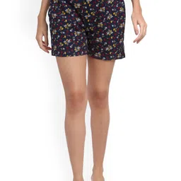 BAESD Women Floral Printed Slim Fit Shorts-picture-13