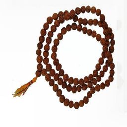 Divine souvenirs Unisex Rudraksha Beaded Minimal Chain-11