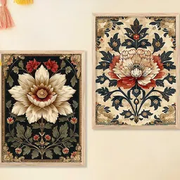 WALLLANE Brown Wood Wall Art-image-45
