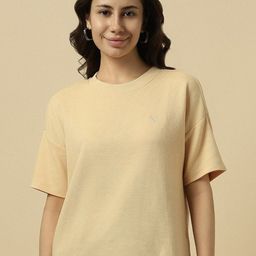 Allen Solly Woman Women Drop-Shoulder Sleeves T-shirt-image-71