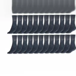MUKHAKSH Grey Cotton Socks-image-6
