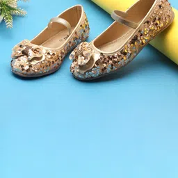 BOYZ N GALZ Girls Embellished Party Fashion with Bows Flats-picture-48