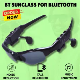 YAROH Bluetooth headset supported sunglass with mic for continuous dynamic MusicR402-picture-1