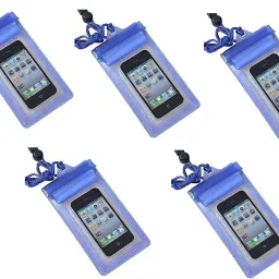 Pouch for TRANSPARENT WATERPROOF PLASTIC MOBILE POUCH FOR ALL PHONES UP TO 7 INCHES - MULTICOLOR-image-23