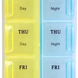7 days 1 week Day and Night Manual (Multicolor) Pill Box-picture-25