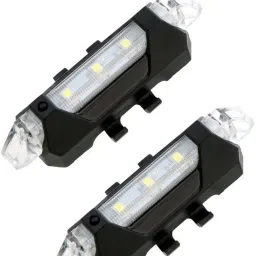 New 2 Pcs Bicycle Rear Break Led Light 5 LED USB Rechargeable Tail Waterproof LED Rear Break Light-image-68