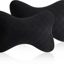 Black Memory Foam Car Pillow Cushion for Universal For Car-5