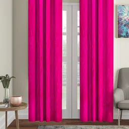 Aura Pink 2 Pcs Door Curtain-image-17