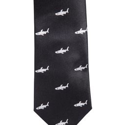 Alvaro Castagnino Black & White Printed Broad Tie-image-77