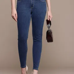 French Connection Smart Skinny Fit Stretchable Jeans-image-7