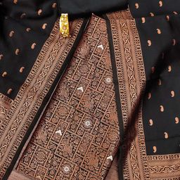 MANVAA Embellished Unstitched Dress Material-image-54