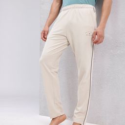 HRX by Hrithik Roshan Men Mid-Rise Yoga Track Pants with Contrast Piping-image-95